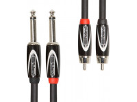 <b>Roland RCC-15-2R28 Cabo Audio Jack Duplo reto mono RCA Duplo 4.5 metros comprimento Garantia Vitalícia</b> <b>Roland RCC-15-2R28 Cabo Audio Jack Duplo reto mono RCA Duplo 4.5 metros comprimento Garantia Vitalícia</b>